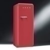 Smeg FAB28RRV1 Red Velvet - retro koelkast in mat rood Smeg FAB28RRV1