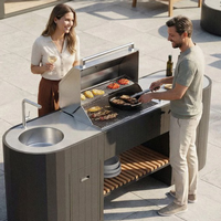 Q-Boo OVO serie - betaalbaar design buitenkeukens: