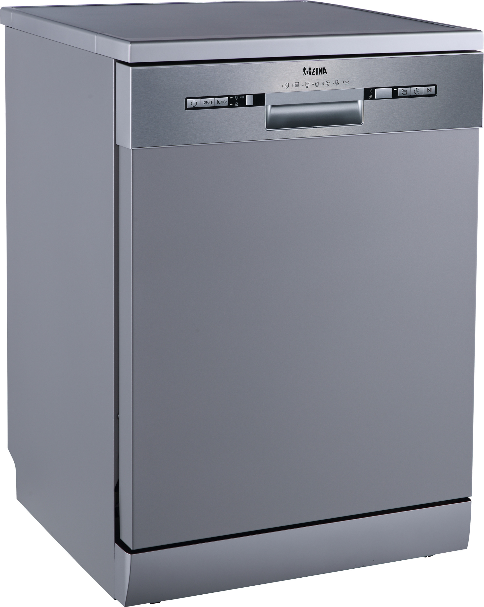 ETNA VWV142RVS - Vrijstaande vaatwasser - RVS - 60 cm