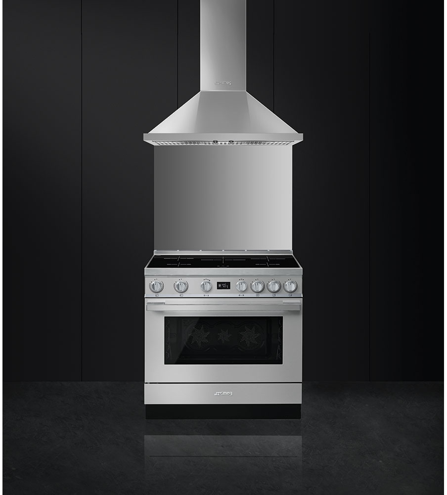 Smeg CPF9IPX inductie fornuis - rvs - De Schouw Witgoed