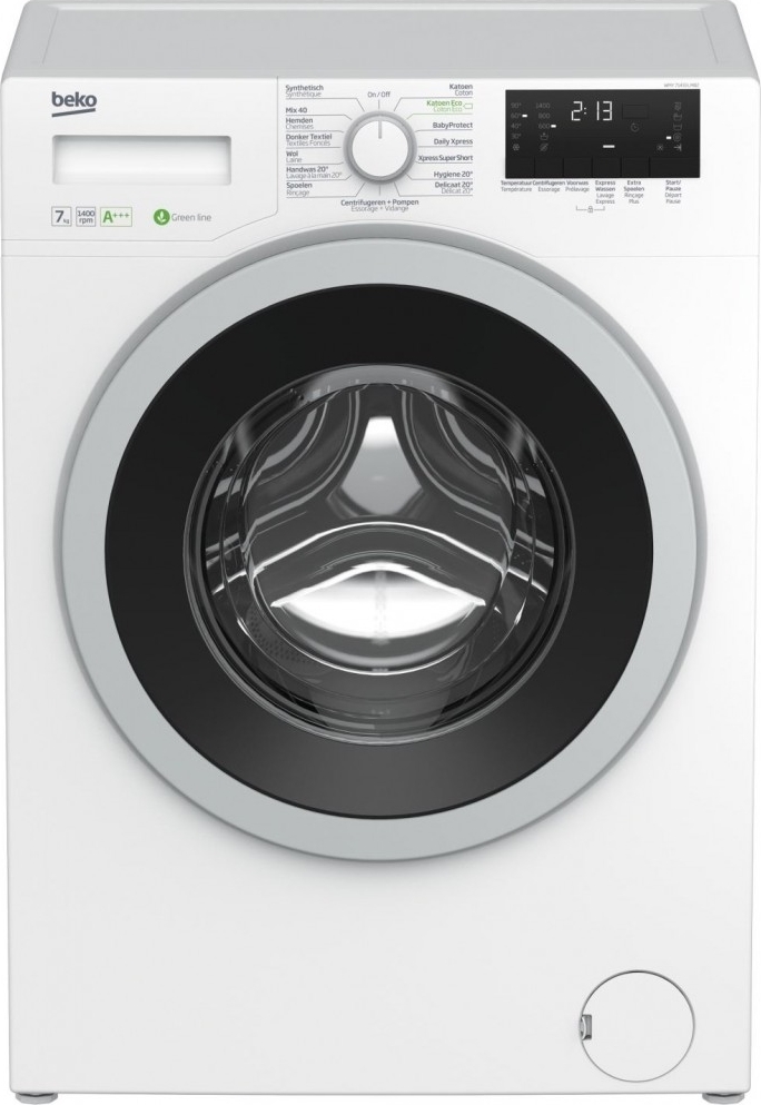 Soms soms ui ~ kant WMY71433LMB2 Beko wasmachine, 7 kg. en 1400 toeren