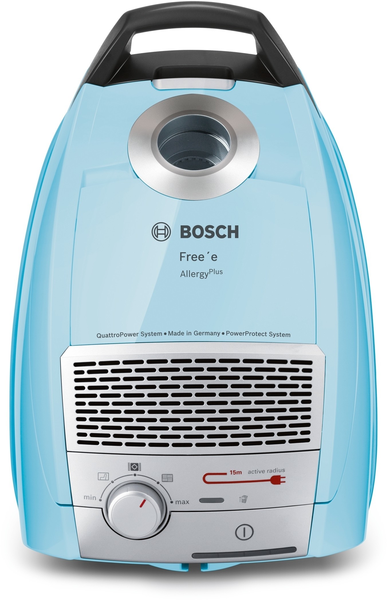thema postzegel bericht Bosch BSGL5409 stofzuiger blauw - De Schouw Witgoed