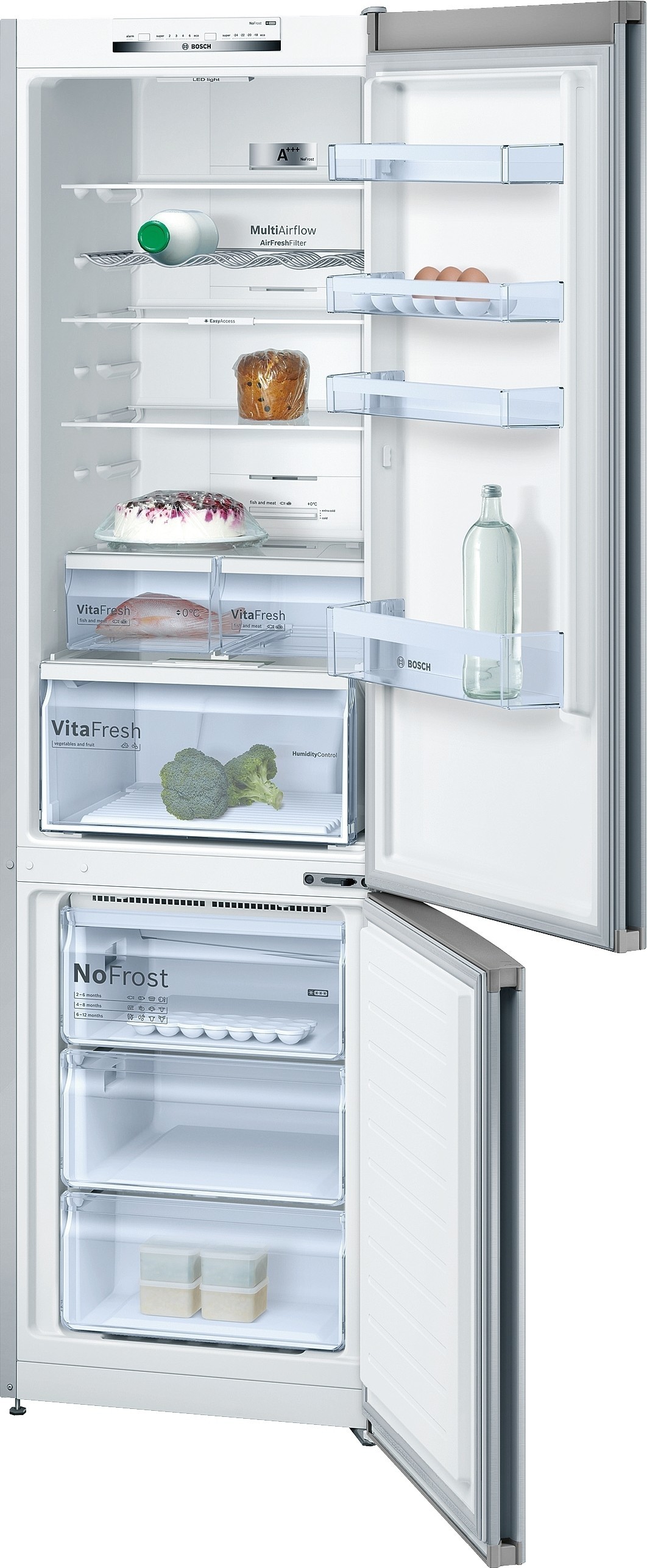 Bosch koelkast rvs - De Schouw Witgoed