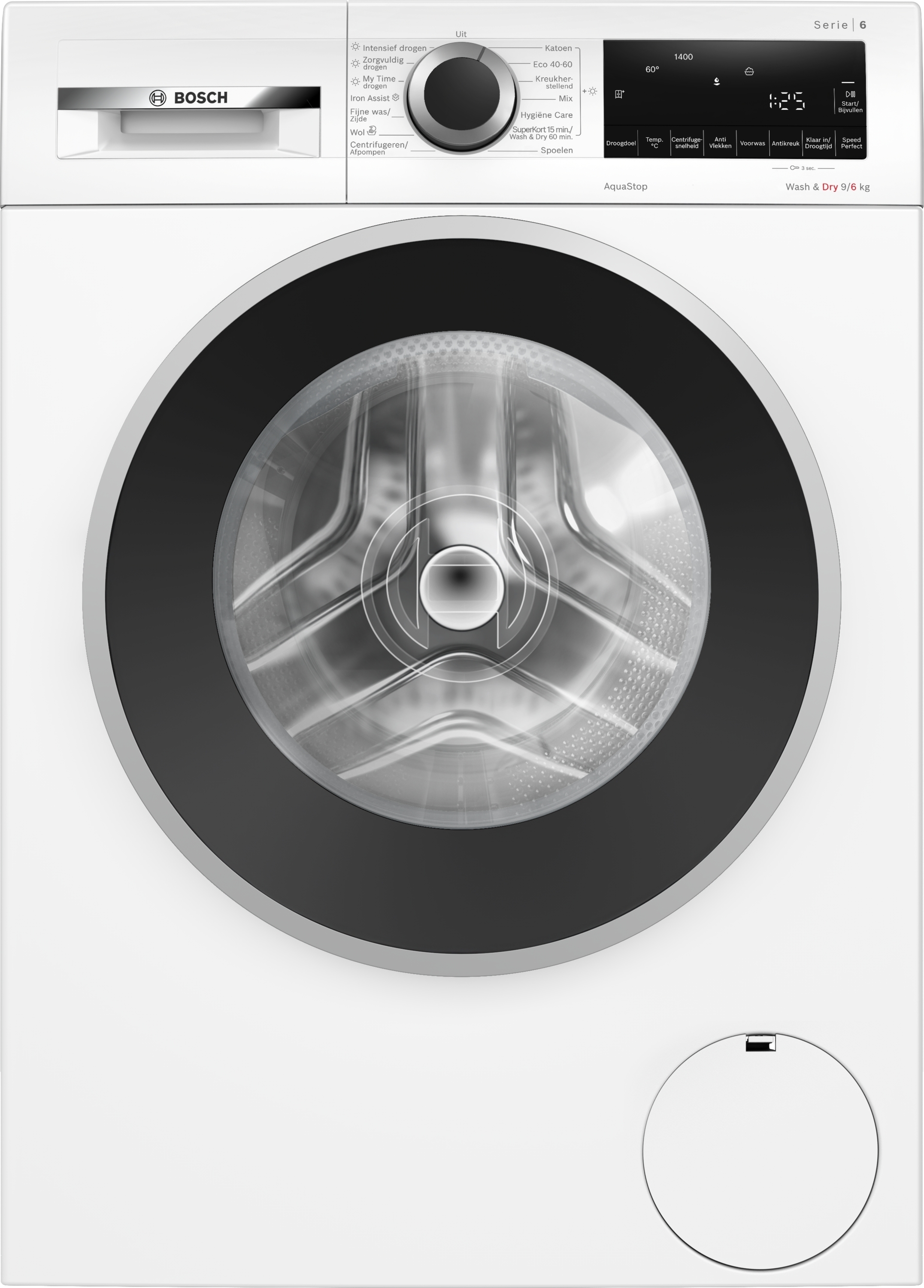 Bosch WNG24406NL Was-droogcombinatie Wit
