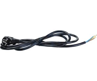 Aansluitsnoer 2,50 meter met stekker standaard 230 Volt / 16A met randaarde - haaks