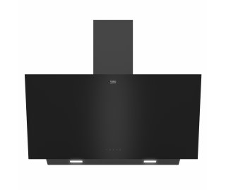 BEKO afzuigkap wand zwart BHCA96741BBB