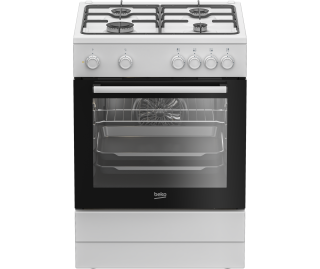 BEKO fornuis gas wit FBM6202W NL