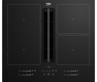 BEKO inductie kookplaat met afzuiging inbouw HIXI 64700 UF