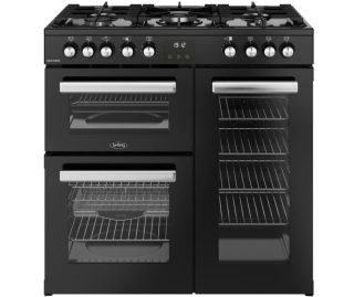 BELLING fornuis gas COOKCENTRE 90DF BLK
