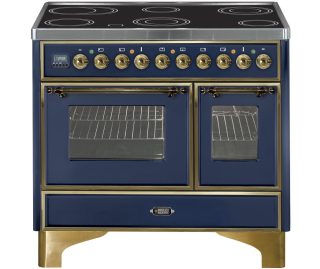 BORETTI fornuis inductie blauw MBI104BL
