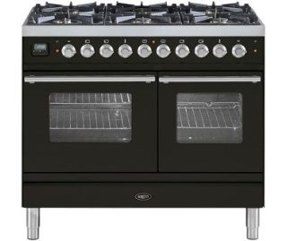 BORETTI fornuis gasoven antraciet VP104ANG