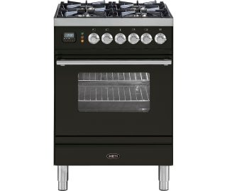 BORETTI fornuis gasoven antraciet VP64ANG