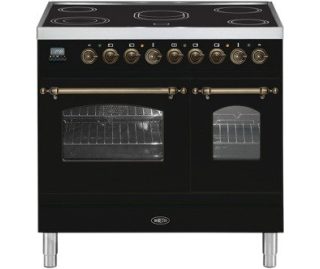 BORETTI fornuis inductie zwart VPNIO94ZW