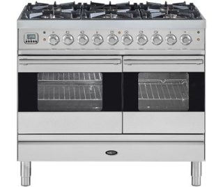 BORETTI fornuis gasoven roestvrijstaal VPS104IXG