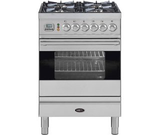 BORETTI fornuis gasoven roestvrijstaal VPS64IXG