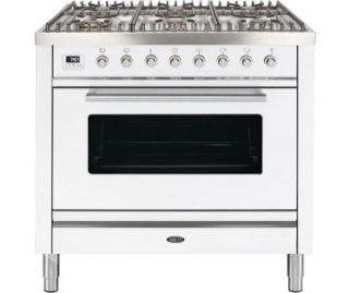 BORETTI fornuis gasoven wit VT96WTG
