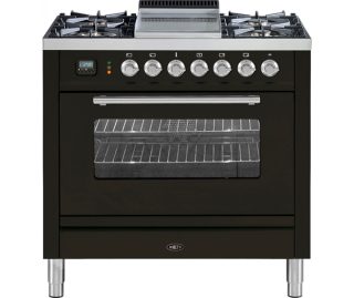 BORETTI fornuis antraciet VFP93AN DF Dual Fuel