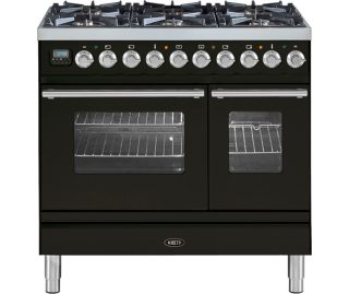 BORETTI fornuis antraciet VP946AN DF Dual Fuel