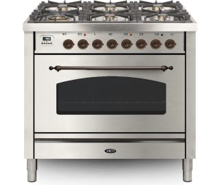 BORETTI fornuis rvs VPNO96IX