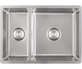 CARESSI spoelbak rvs CABL3318R15