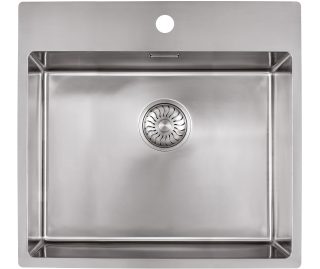 CARESSI spoelbak rvs CABLPP50KR10