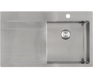CARESSI spoelbak rvs CAPP40ABR