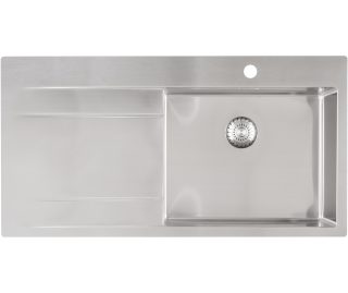 CARESSI spoelbak rvs CAPP50ABR