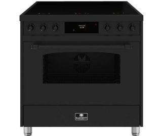 ELEMENTI DI CUCINA fornuis inductie mat zwart EC9036-MZ-B