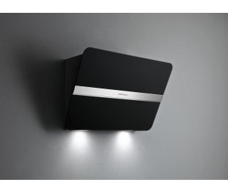 FALMEC afzuigkap wand zwart glas FLIPP55BL