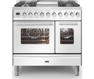 ILVE fornuis gas wit PD09FWE3/WH