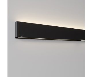 NOVY keuken verlichting Wall Mineral Black 125cm