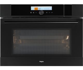 PELGRIM combi-stoomoven met magnetron inbouw matzwart COS834MAT