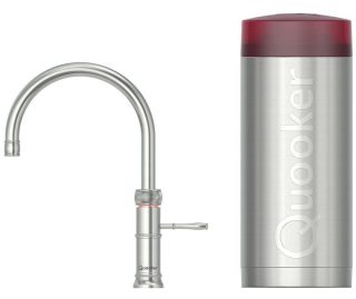 QUOOKER kokend water kraan COMBI+ Classic Fusion Round RVS