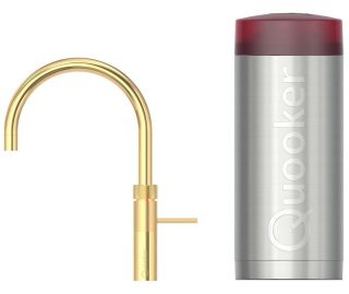 QUOOKER kokend water kraan COMBI+ Fusion Round GOUD