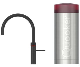 QUOOKER kokend water kraan COMBI Fusion Round ZWART