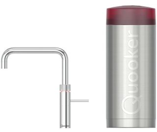 QUOOKER kokend water kraan COMBI+ Fusion Square CHROOM