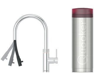 QUOOKER kokend water kraan PRO3 Flex Round Chroom