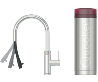 QUOOKER kokend water kraan PRO3 Flex Round RVS
