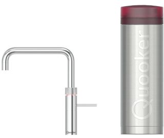 QUOOKER kokend water kraan PRO3 Fusion Square Chroom