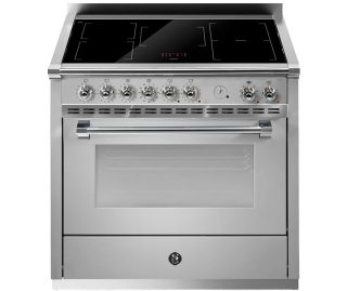 STEEL fornuis inductie AP9F-5FI rvs