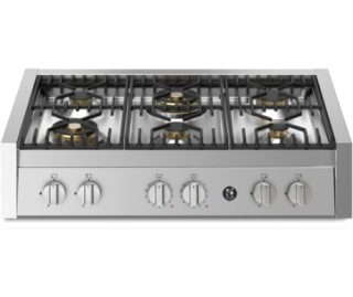 STEEL kookplaat inbouw GQ9-6W