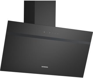 SIEMENS afzuigkap wand zwart LC85KDK60