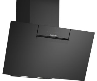 SIEMENS afzuigkap wand zwart LC87KFN60