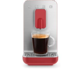 SMEG koffiemachine mat rood BCC01RDMEU