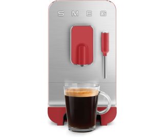 SMEG koffiemachine mat rood BCC02RDMEU