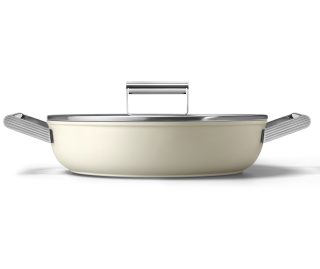 SMEG smoorpan creme DPF2812CRM