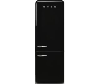 SMEG koelkast zwart FAB38RBL6