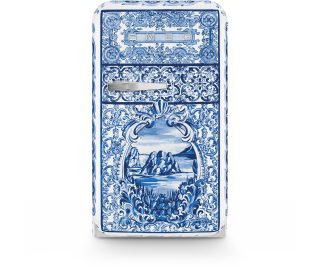 SMEG koelkast blauw FAB5RDGME6