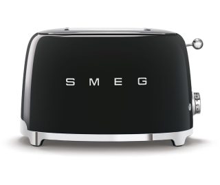SMEG broodrooster zwart TSF01BLEU