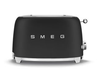 SMEG broodrooster mat zwart TSF01BLMEU